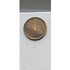 1 цент 1936 года. Литва - Первая Республика (1925 - 1938). Монета не чищена. 45139