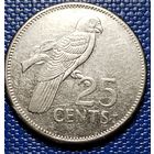 Сейшелы 25 центов 1997 г.