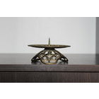 Латунный, декоративный, подсвечник, на одну свечу.