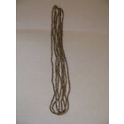 Бусы винтажные из мелкого под золото бисера