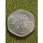 Индия 20 пайс 1983 г (ФАО Рыболовство , редкая)