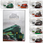 Австралия 50 центов 2025 ''Паровые гиганты'' Паровозы, UNC.