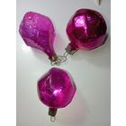 Ёлочные игрушки -  Кристаллы , СССР .