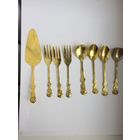 Красивый Десертный Набор Хильдесхаймская Роза 8 приборов