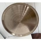 Круглый большой (47 см) поднос Самовар Л68 Латунь Кольчугино СССР Цена за 1