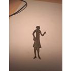 Старинная латунная фигурка