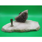 "Подставка для ручек". Ручная работа. Камень. Кварц. Латунь. м