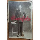 1930-е Открыточный формат джентельмен межвоенная Польша (Западная Беларусь) типажи ретро фото