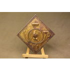 Киверная бляха армии НАПОЛЕОНА, линейный полк. ВОЙНА 1812 год. Распродажа коллекции вещей. С РУБЛЯ! АУКЦИОН!