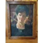 Портрет женщины. Холст, масло.