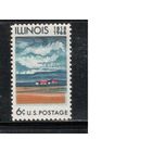 США-1968, (Мих.943),  **   , Штат Иллинойс (одиночка)