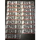 Автомобильные номера для коллекции