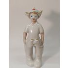 Статуэтка фарфоровая "Юный Пограничник" (Будёновец) Полонное СССР