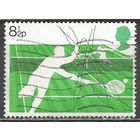 Британия. 100 лет Уимблдонскому теннисному турниру. 1977г. Mi#727.