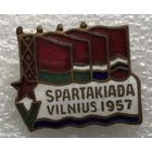 СПАРТАКИАДА ВИЛЬНЮС 1957 г.