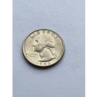 25 центов 1992 г., США