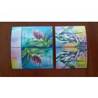 Беларусь 2006 Орхидей теш-беш, разновидность, на нижних марках светозащита перевернута по отношению к изображению. Тираж таких пар 20 тысяч, с учетом расклейки их может быть не больше 1000.