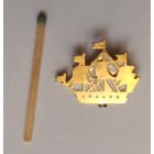 Знак, значок из СССР, кораблик