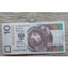 Werty71 Польша 10 злотых 1994 банкнота