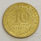 Франция 10 сантим 1981