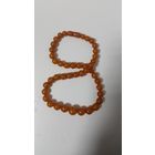 Бусы янтарь