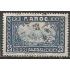 Французское Марокко. Мечеть Мулай Идрис. Пейзаж. 1933г. Mi#100.