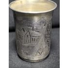 Кидушный серебряный стакан 84 проба.