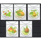 Россия 2003. Фрукты с запахом 5 марок (441)