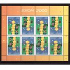 Беларусь-2000,(Мих.369)  м/л ЕВРОПА-2000
