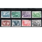 СССР-1949, (Заг.1318(1)-1325(1)) гаш., растр КВ, Спорт(полная серия)