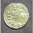 Солид 1665 г.(разновидность голова оленя в легенде, точка под конем)