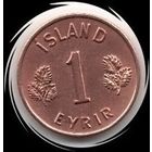 Исландия. 1 эйре  1956
