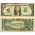 США. 1 доллар (образца 1988 года, 1988A, E, Вирджиния, P480b)