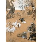 Художник Гликман Геннадий Наумович. Король Лев 1948 год