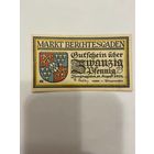 Нотгельд 20 пфеннигов 1921 год. Берштесгаден. Веймарская республика - 2201