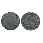 Грош 1555 Сигизмунд Август Литва RRR