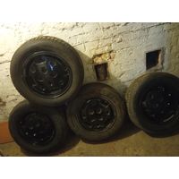 Литые диски р 15 с резиной