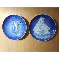 Настенная тарелка. День матери. Копенгаген.