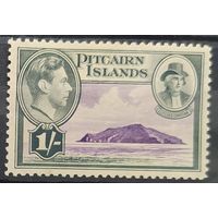 Британские колонии. Остров Питкерн, 1940г. SG7 MNH