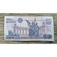 Werty71 Мексика 20 песо 1998 банкнота