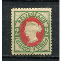 Остров Гельголанд - 1875 - Королева Виктория 2F/2Pf - (есть тонкое место) - [Mi.12] - 1 марка. MH.  (Лот 17JJ)-TG2P35