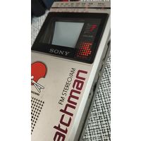 Sony Watchman FD-30A. Портативный черно-белый телевизор