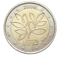 2 Евро  2004 Финляндия Расширение Евросоюза  UNC