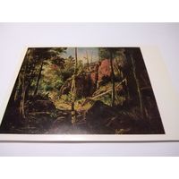 Открытка. И. И. Шишкин. Вид на острове Валааме.