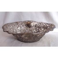 Фруктовница Конфетница 30 х 27 Серебрение 06