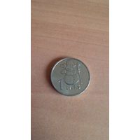 Латвия, 1 лат 2007. Снеговик.