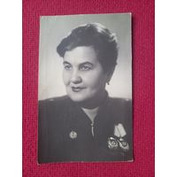 Народный артист СССР Л.И. Ржецкая. Минск 1955 г. Берлина.