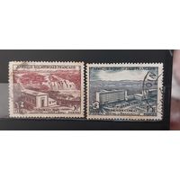 РАСПРОДАЖА ФРАНЦИЯ 1956г. Экваториальная Африка. Полная серия. Гаш.