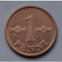 Финляндия, 1 пенни 1963 г.