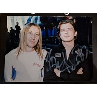 БИ-2 автографы (Лева и Шура)